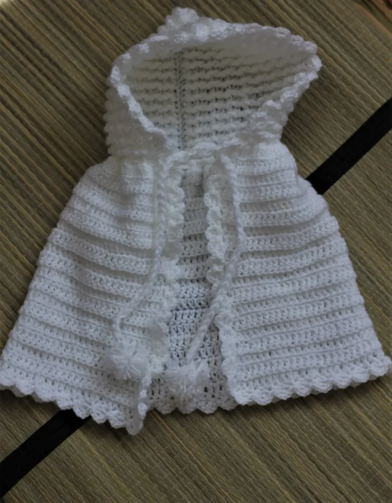 Vestido em crochê — Arco-Íris & Borboletas